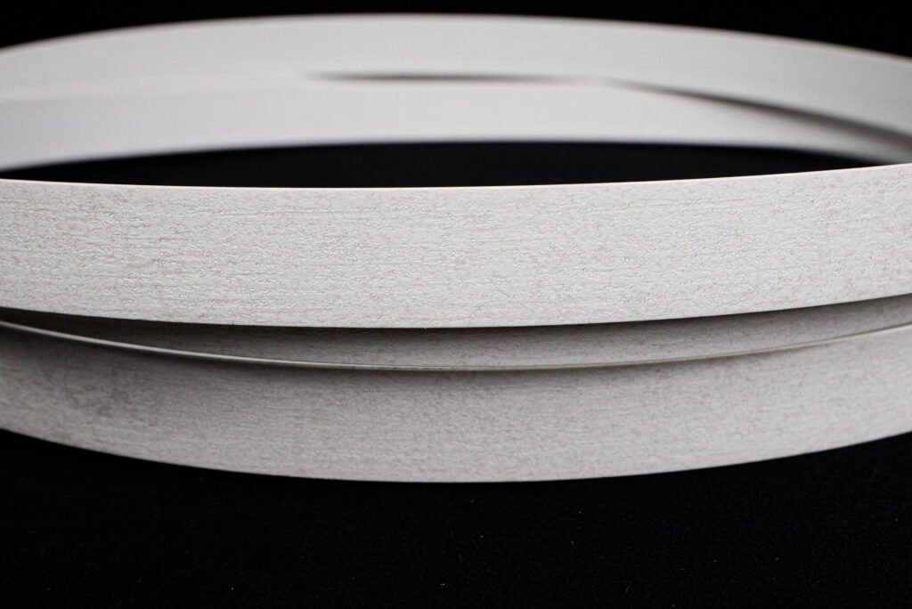 PVC edge banding roll in maple wood grain finish