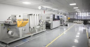 Laboratory equipment used to check material durability and color accuracy