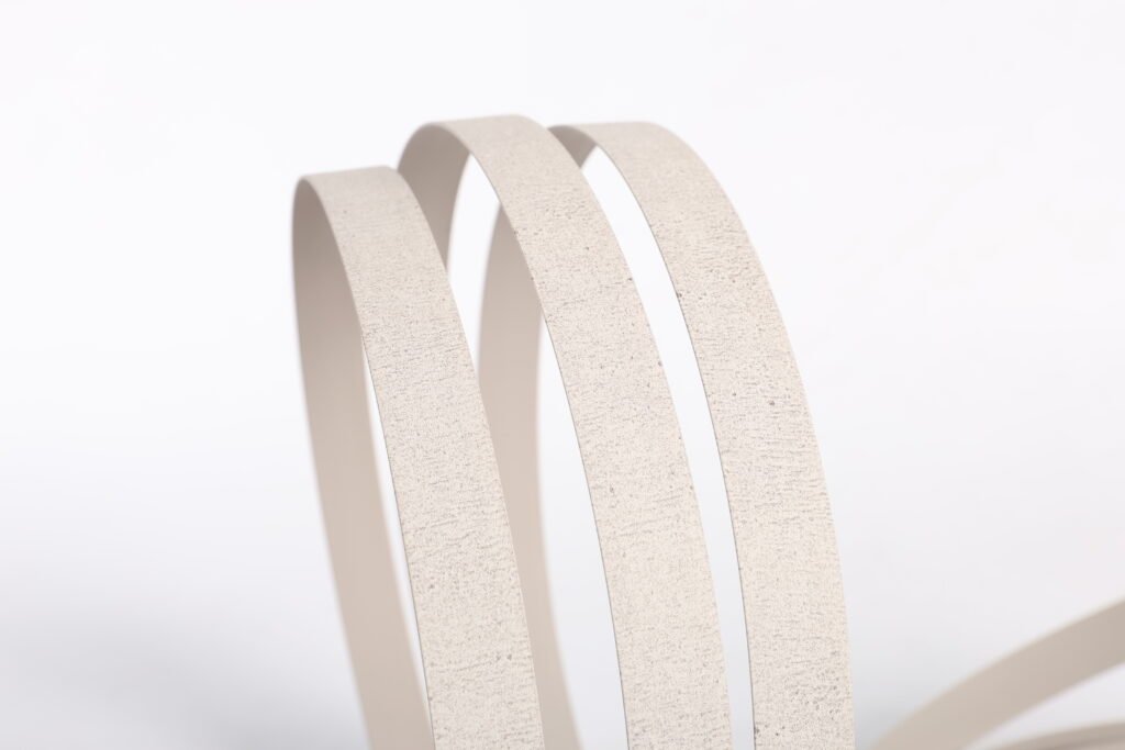 Flexible PVC edge banding suitable for curved surfaces