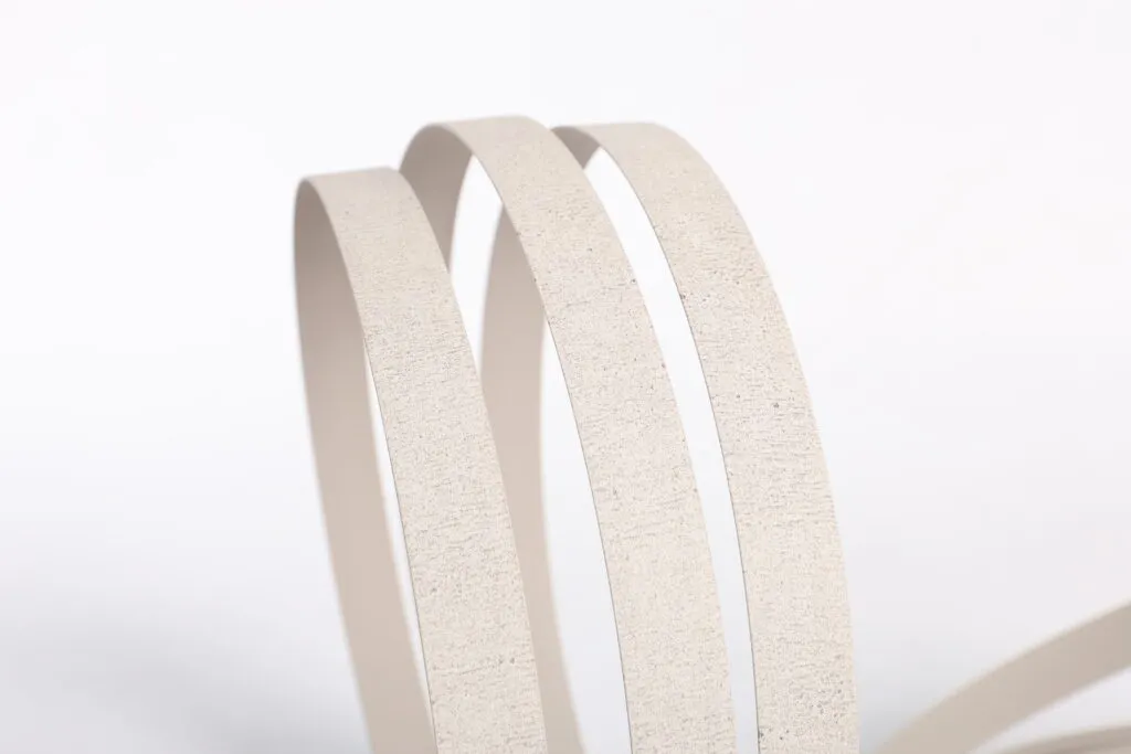 Flexible PVC edge banding suitable for curved surfaces