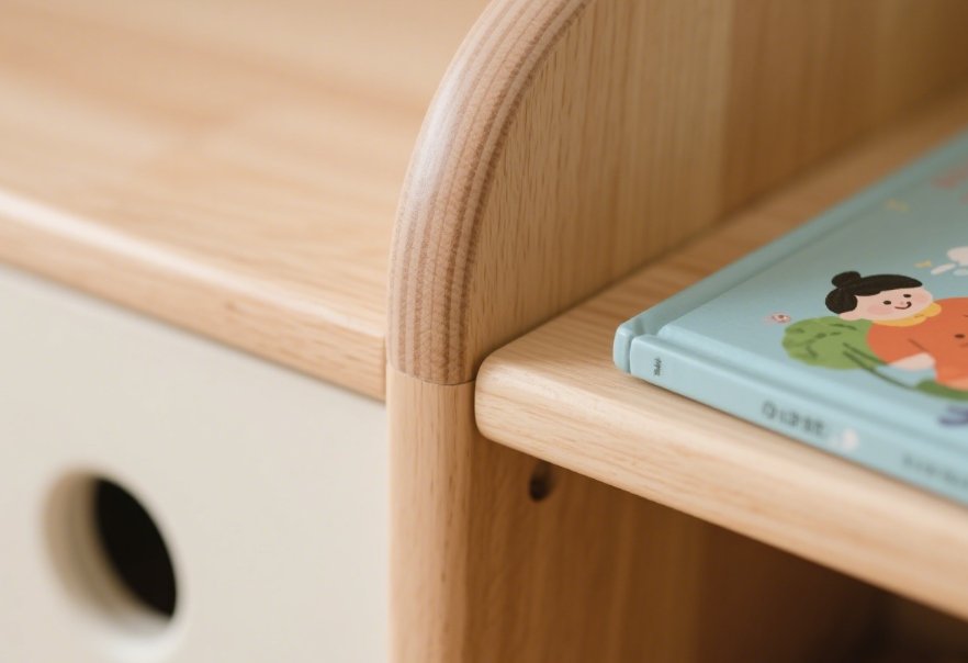 child-friendly edge banding features