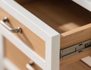 drawer edge banding close-up