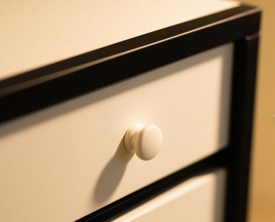 edge banding on drawer panel