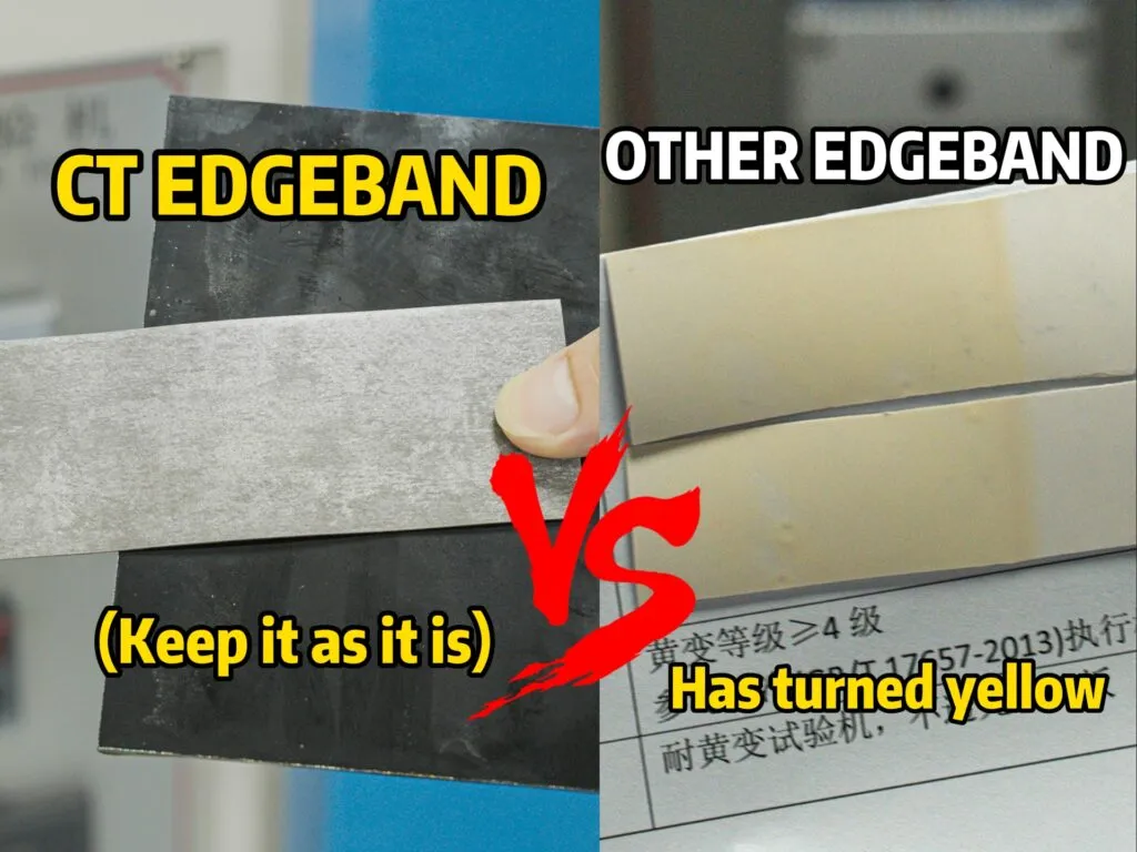CT edgeband VS other edgeband