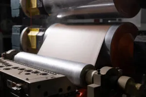 Edge banding extrusion process